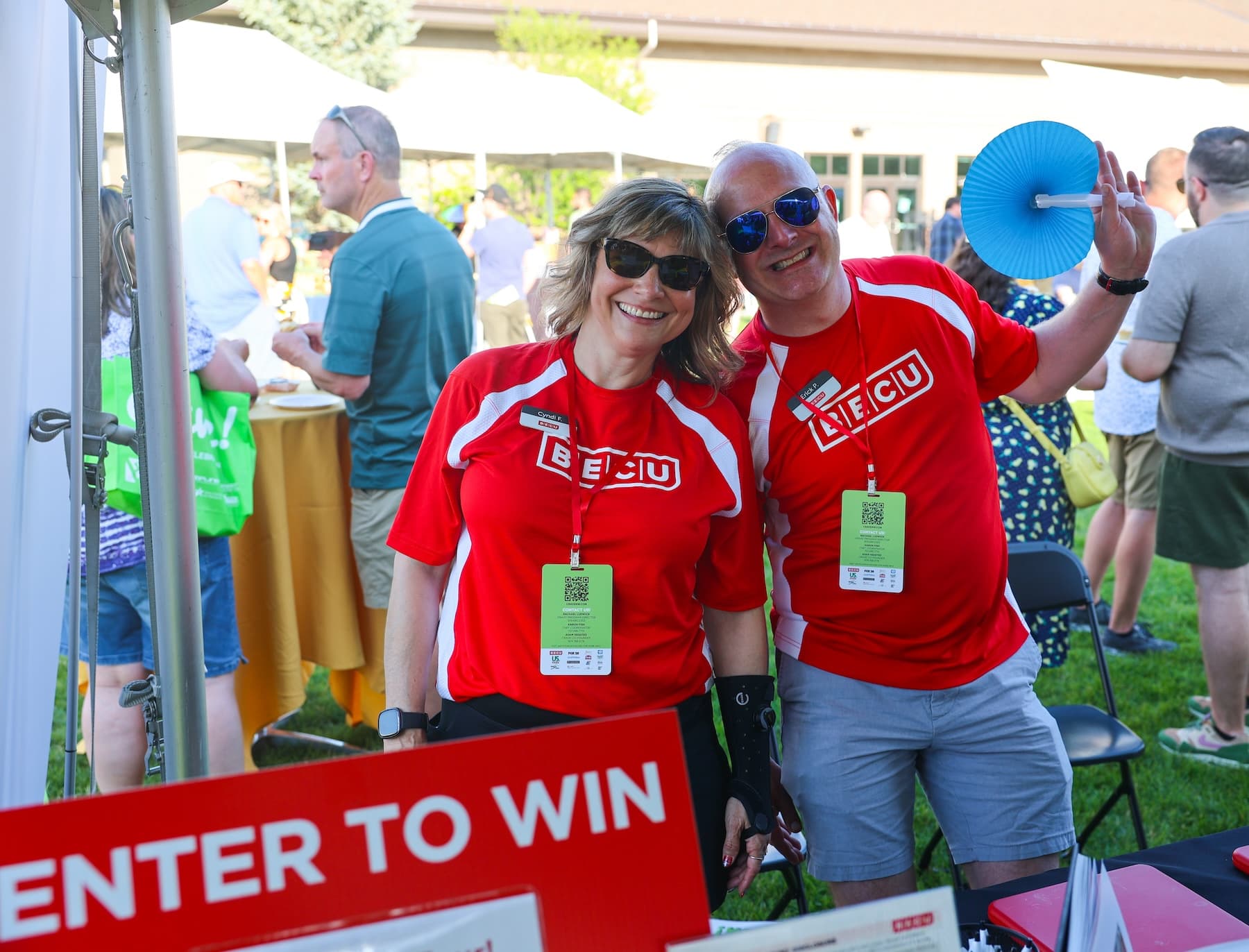 BECU sponsorship at an InterMountain Foundation event