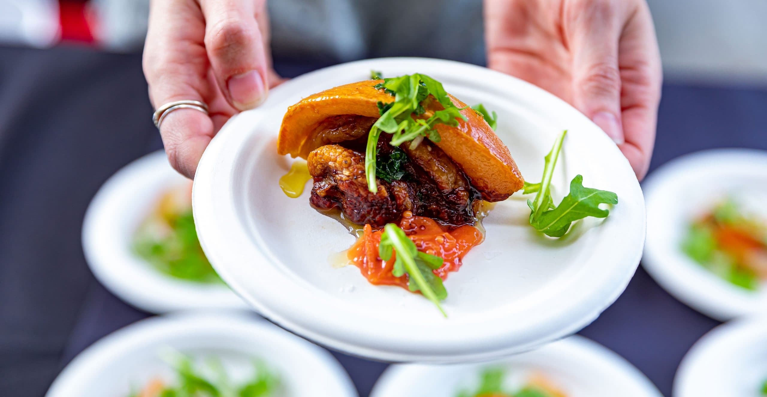 Gourmet food close-up