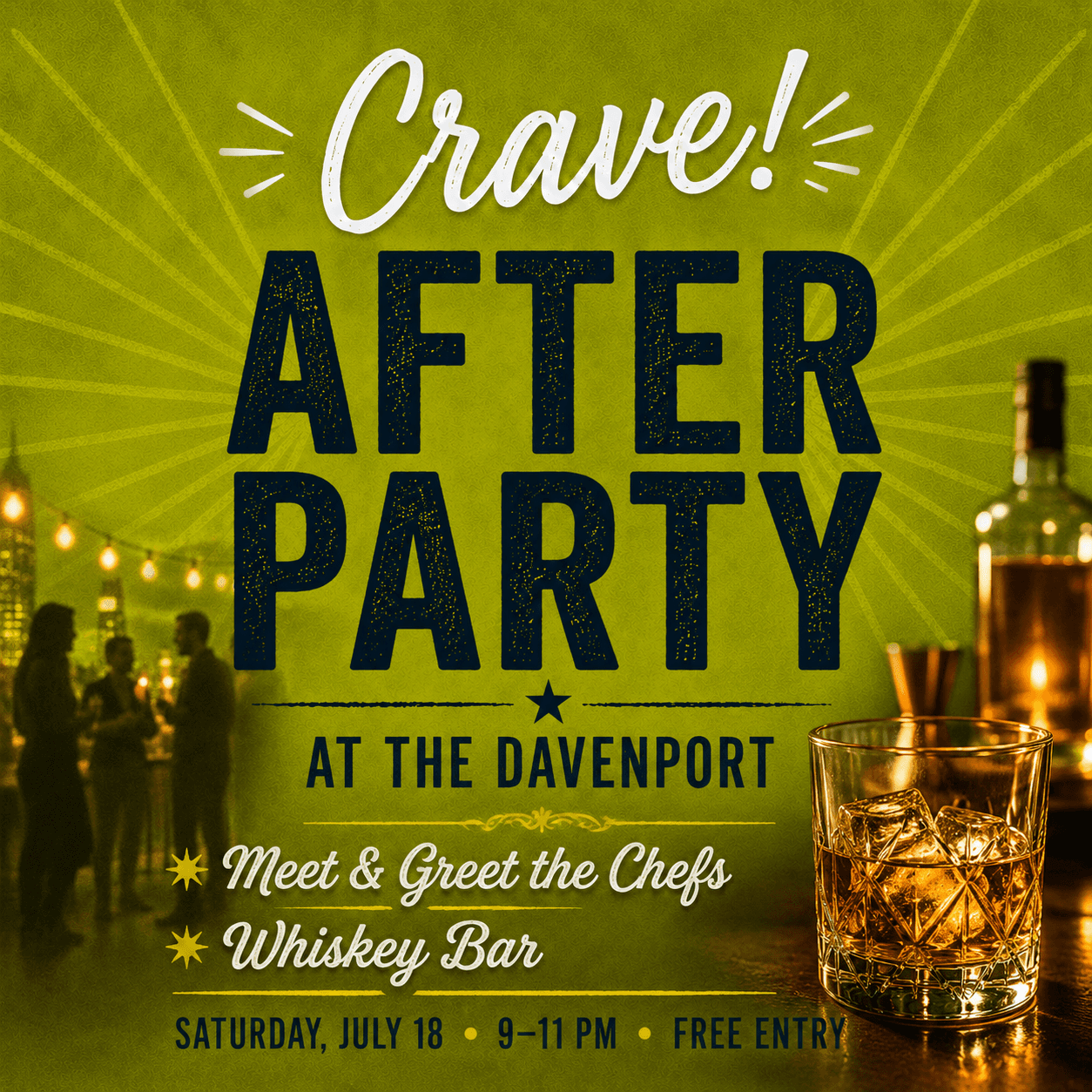 Crave! After Party at The Davenport