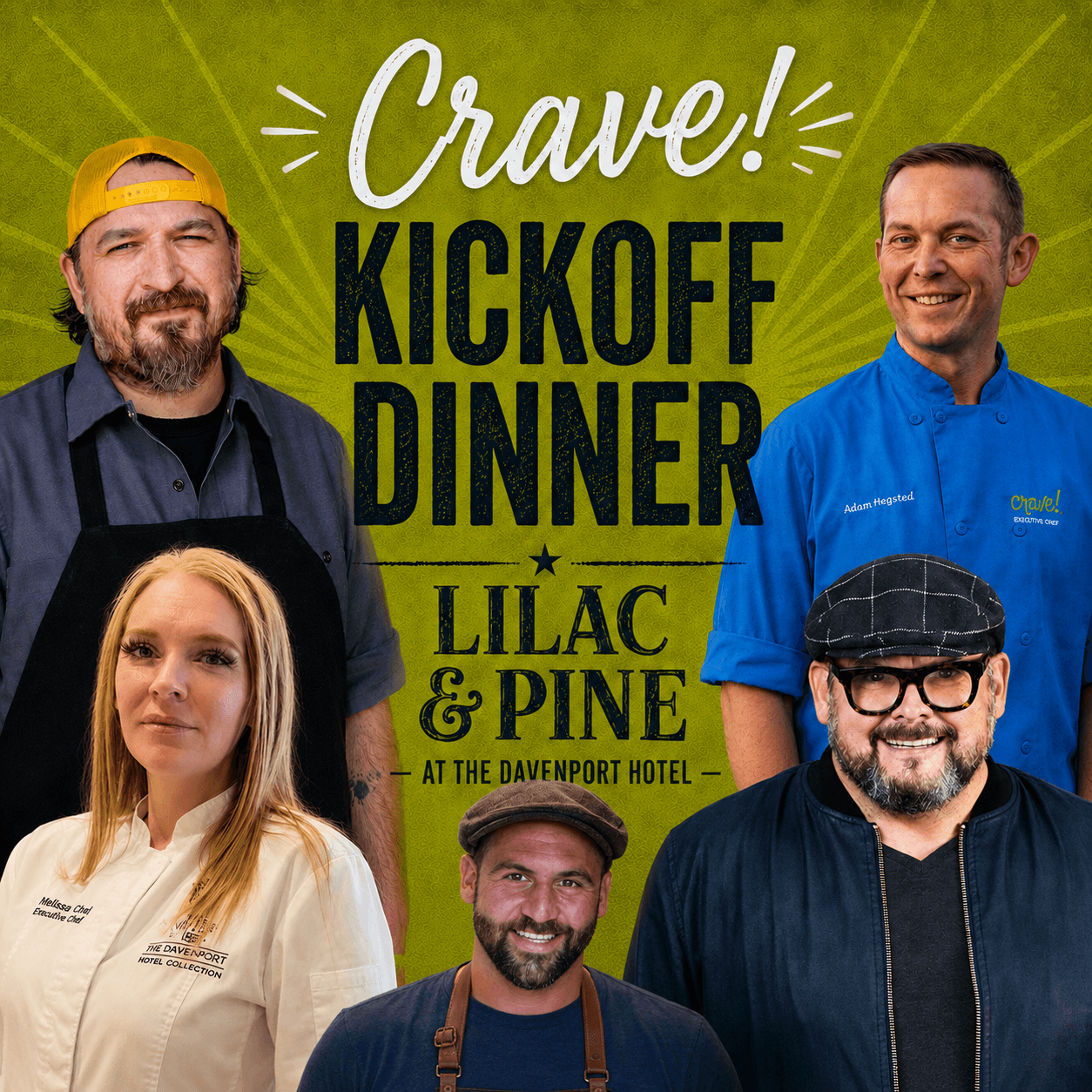 Kickoff Dinner: Lilac & Pine at The Davenport Hotel