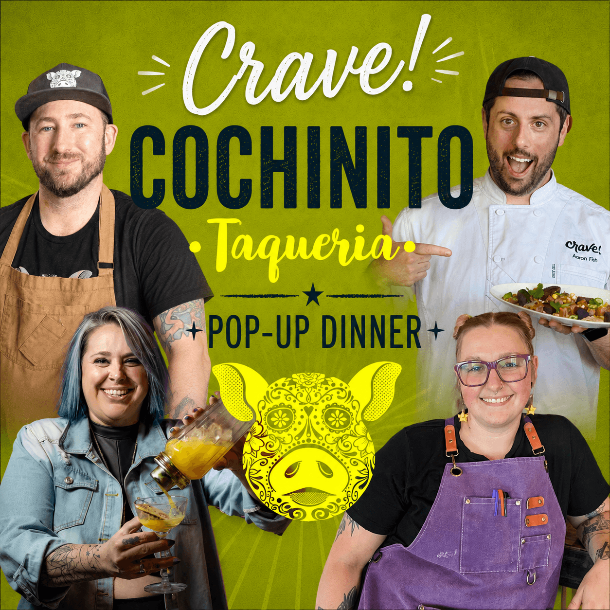 Six-Course Pop Up Dinner at Cochinito 10 N Post St, Spokane, WA 99201 — photo 1