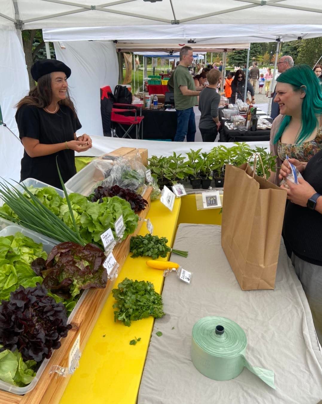 Lettuce vendor
